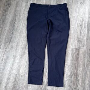 VRST Golf Pants Men W44 L34 Slim Fit Blue Stretch Performance 44x34